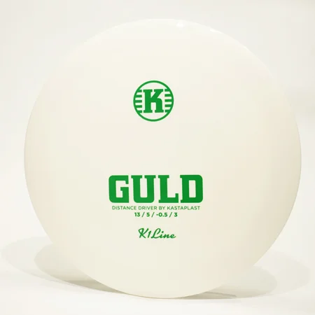 Kastaplast K1 Guld Disc Golf Distance Driver, Pick Color/Weight [Stamp & Exact Color May Vary] White 175-176 grams