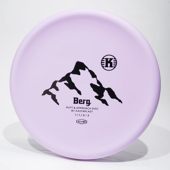 Kastaplast K3 Berg Disc Golf Putter & Approach Disc, Pick Color/Weight [Stamp & Exact Color May Vary] Blue 170-172 grams