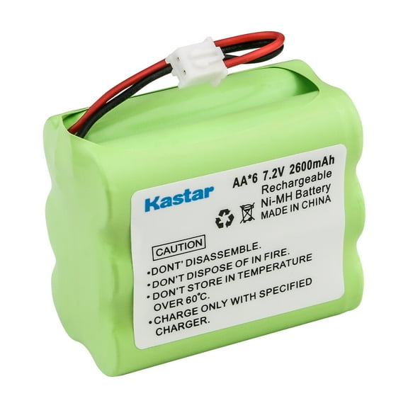 Kastar 1-Pack 7.2V 2600mAh Ni-MH Battery Replacement for 10-000009-001, 10000009-001, 10000009001, 10-000013-001, 10000013-001, 10000013001, Golden Power 6MR2000AAY4Z, Golden Power Part No.: 228844