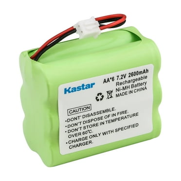Kastar 1-Pack 7.2V 2600mAh Ni-MH Battery Replacement for 2GIG Alarm System Panel, 2GIG Go Control panels, 2Gig Technologies 228844, 2GIG BATT1 228844 Alarm System GoControl, 2GIG BATT1X, 2GIG BATT2X