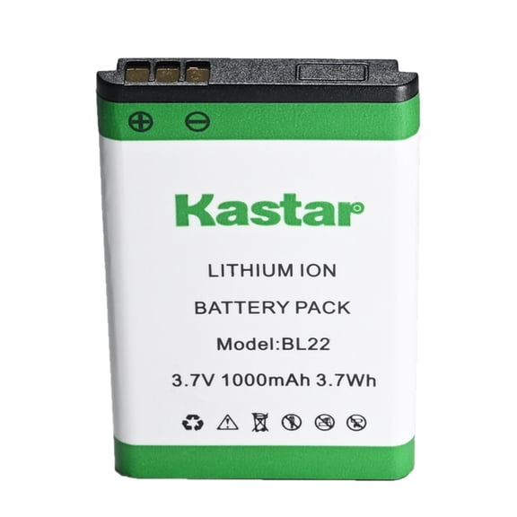 Kastar 1-Pack BL22 3.7V 1000mAh Li-Ion Battery Replacement for Retevis BL19 BL22 RT22 RT22S RT15 RT19 RT619 RT622 Two Way Radio