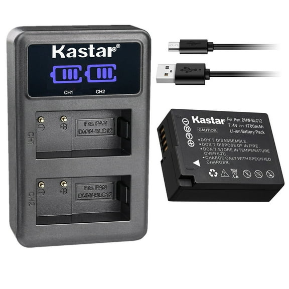 Kastar 1-Pack BP-51 Battery and LED2 USB Charger Compatible with Sigma BP-51 Battery, SIGMA dp1 Quattro, dp2 Quattro, dp3 Quattro, Sigma fp Digital Camera