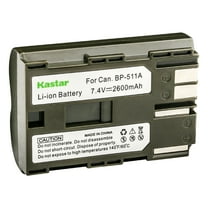 Kastar 1-Pack BP-511 Battery Replacement for Canon DM-MV600 MV600 MV600i, DM-MV630i MV630i, DM-MV650i MV650i, DM-MV690 MV690, DM-MV700 MV700 MV700i, DM-MV730i MV730i, DM-MV750i MV750i Camera