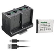 thumbnail image 1 of Kastar 1-Pack BP-70A Battery and Quadruple Charger Compatible with Samsung PL21, PL80, PL81, PL90, PL91, SL50, SL600, SL605, SL630, ST100, ST150F, ST151F, ST152F, ST30, ST60, ST61, ST64, ST65 Camera, 1 of 7