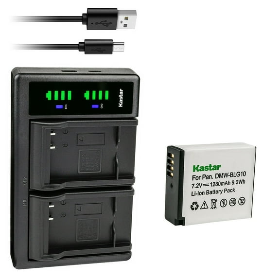 Kastar 1-Pack BP-DC15 Battery and LTD2 USB Charger Replacement for Leica BP-DC15 Battery, Leica BC-DC15 Charger, Leica Type 109 Leica C-Lux Leica D-Lux Leica D-Lux 7 Digital Cameras