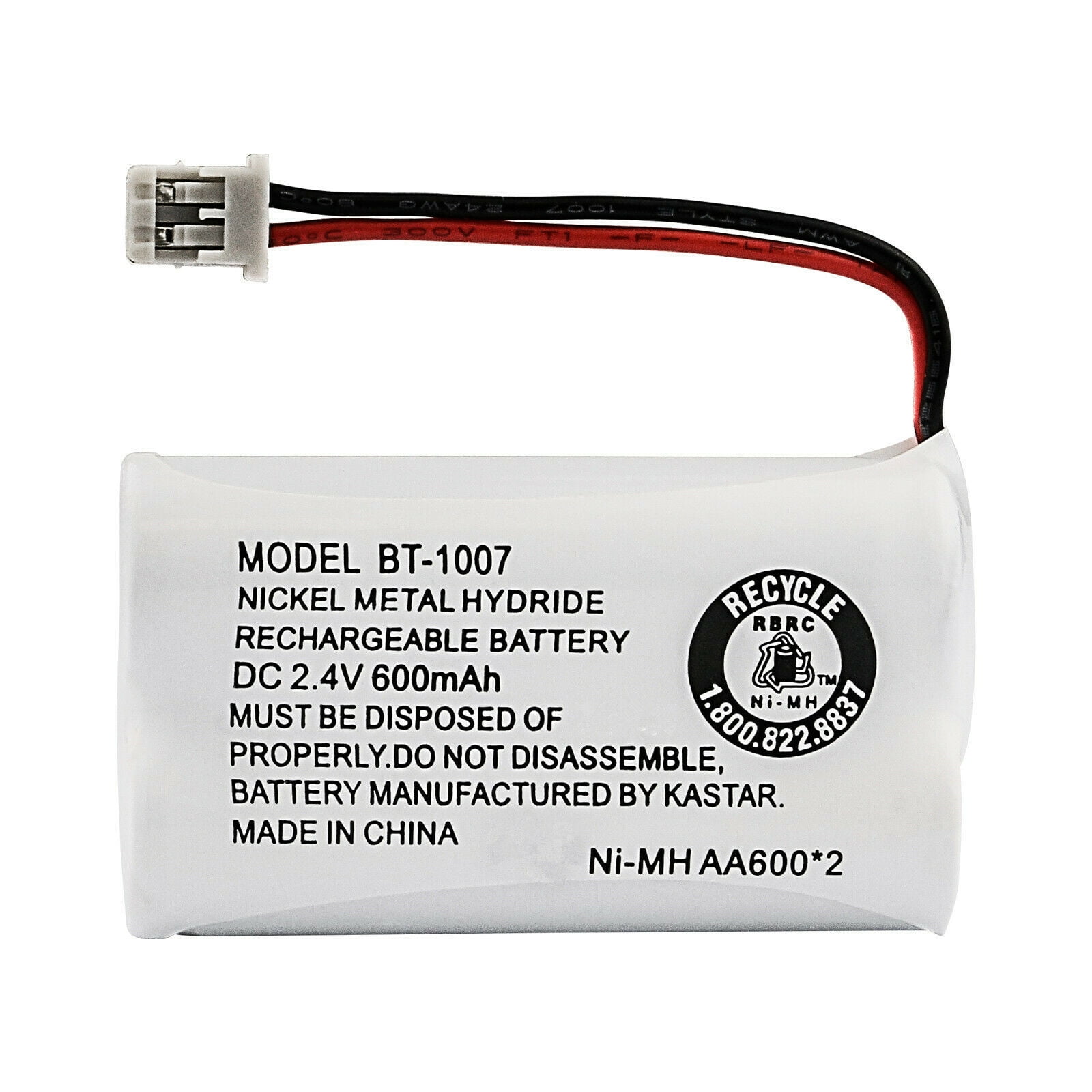 Kastar 1-Pack BT-1007 Battery Replacement for Panasonic HHR-P506, HHR ...