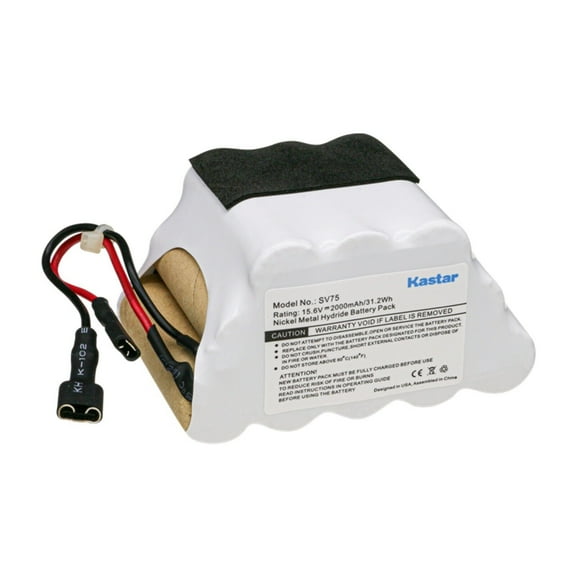 Kastar 1-Pack Battery 15.6V 2000mAh Replacement for Shark XB75N SV75-N SV75Z-N SV75C-N SV75SP-N N-Series SV75_N SV75Z_N SV75SP_N SV75N SV7514-N Cordless Pet Perfect Hand Vacuum Euro-Pro Shark-Ninja