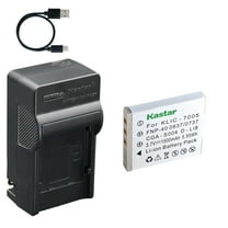 Kastar 1-Pack Battery and AC USB-C Charger, Compatible with Fujifilm NP-40, Pentax D-Li8 /Li85, Panasonic DMW-BCB7, Kodak KLIC-7005, BenQ DLI-102, Samsung SLB-0737, Sanyo NP-40, HP R742, Vado Pocket