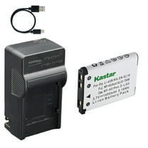 Kastar 1-Pack Battery and AC & USB-C Charger Compatible with Olympus Li-40B Li-42B, Casio NP-80, Pentax D-Li63, for Olympus FE Stylus Tough, Casio Exilim, Pentax Optio, Sanyo Xacti Cameras