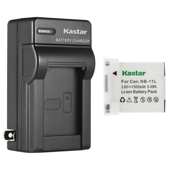 Kastar 1-Pack Battery and AC Wall Charger Compatible with Canon IXY 110F, IXY 220F, IXY 420F, IXY 430F, IXY 90F, PowerShot A2300 A2300 IS, PowerShot A2400 A2400 IS, PowerShot A2500 A2500 IS Cameras