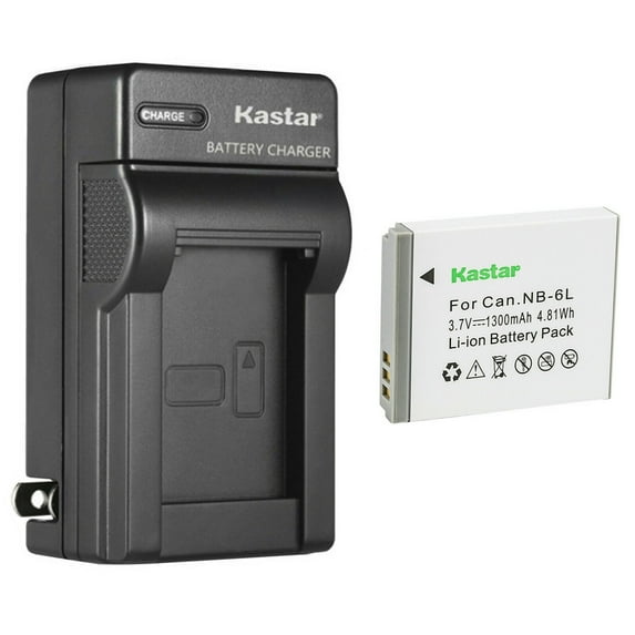 Kastar Canon Camera Battery and AC Wall Charger