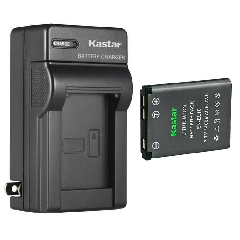 Kastar Nikon Battery and AC Wall Charger Replacement - Main Image