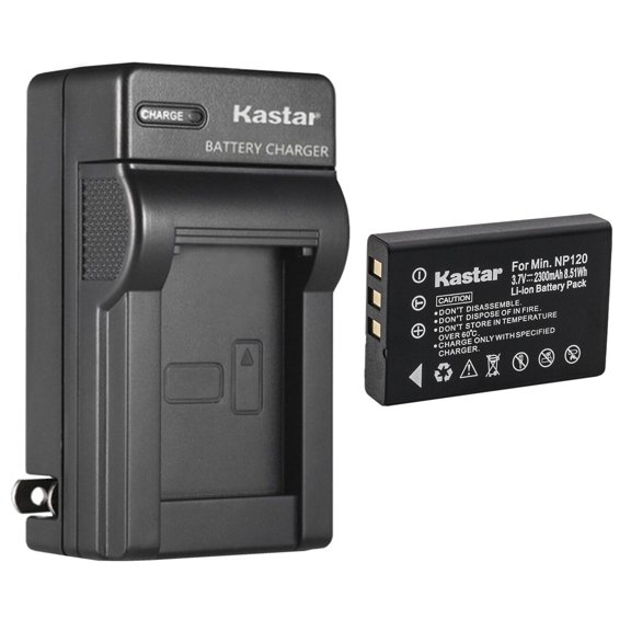 Kastar 1-Pack Battery and AC Wall Charger Replacement for Ricoh Caplio G4, Caplio G4 wide, Caplio GX, Caplio GX8, Caplio Pro G3, Caplio R330, Caplio RR10, Caplio RR30, Caplio RX Digital Cameras