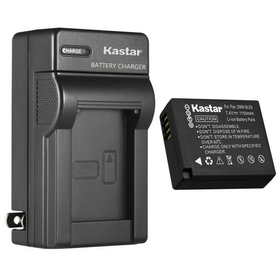 Kastar 1-Pack Battery and AC Wall Charger Replacement for Panasonic Lumix DC-G100, Lumix DC-LX100 II, Lumix DMC-GF3 DMC-GF3C DMC-GF3K DMC-GF3W, Lumix DMC-GF5, Lumix DMC-GF6 DMC-GF6K DMC-GF6R DMC-GF6T