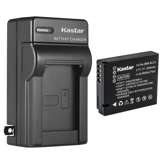 Kastar 1-Pack Battery and AC Wall Charger Replacement for Panasonic Lumix DMC-LX7W, DMC-LX5, Lumix DMC-LX5GK, Lumix DMC-LX5K, Lumix DMC-LX5W, Lumix DMC-LX6, DMC-LX6W, Lumix DMC-LX7, Lumix DMC-LX7GK