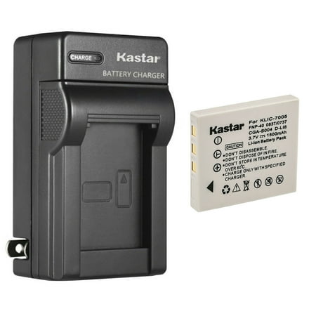 Kastar 1-Pack Battery and AC Wall Charger Replacement for Samsung SLB-0737, Samsung SBC-L5 Charger, Samsung Digimax i6, Digimax L50, Digimax L60, Digimax L700, Digimax L73, Digimax L80, Digimax NV3