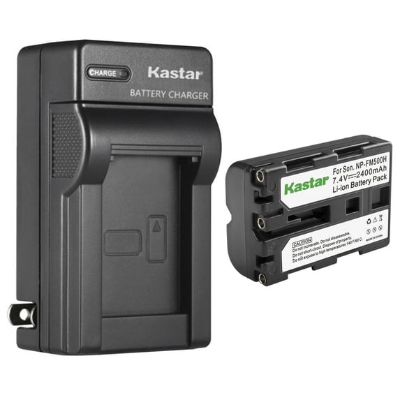 Kastar 1-Pack Battery and AC Wall Charger Replacement for Sony DSLR-A200, α200, Alpha A200, DSLR-A200, α200 α300 α350 α450 α500 α550 α560 α580 α700 α850 α900 α57 α58 α65 α68 α77 α99 Camera