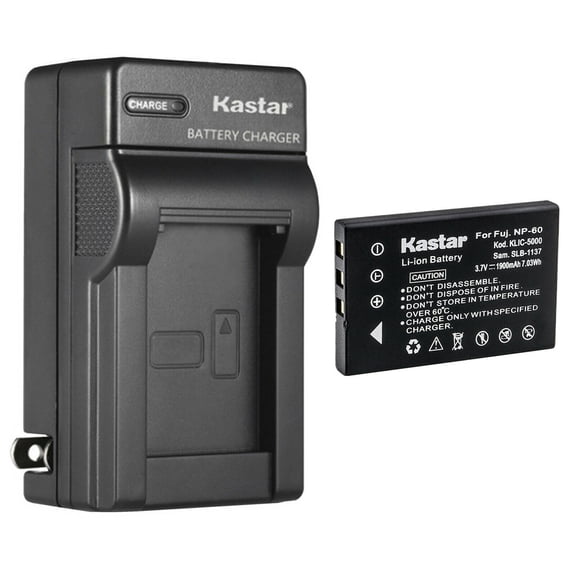 Kastar 1-Pack Battery and AC Wall Charger Replacement for Yaesu FNB-82LI, Logitech LAN-WSPHPW, PALB1, Keyence BT-B10, Drift DSTBAT, COMA-BP1, 02491-0017-00, Q2232-8000