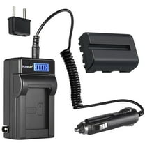 Kastar 1-Pack NP-FM500H Battery and LCD AC Charger Compatible with Sony SLT-A77VK, DSLR-A300X, Alpha α99II, a99 II, SLT-A99 II, a99II, a99V, ILCA-99M2, CLM-V55, CLM-FHD5, Viltrox DC-50 Monitor