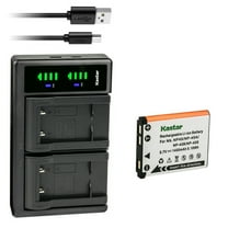 Kastar 1-Pack Battery and LTD2 USB Charger Compatible with Fujifilm NP-45 NP-45A NP-45B NP-45S Fujifilm FinePix JX360 FinePix JX370 inePix JX375 FinePix JX380 FinePix JX390 FinePix JX400 FinePix JX405