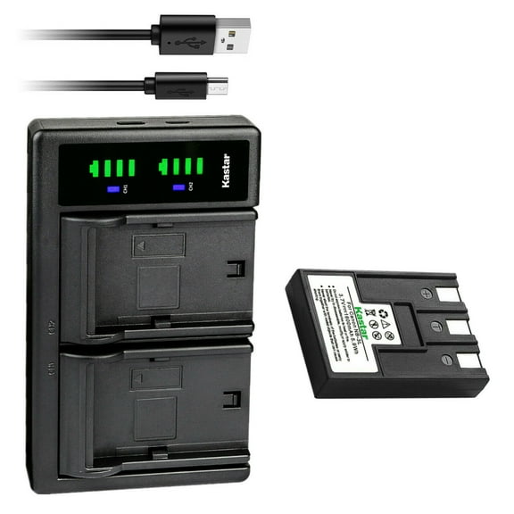 Kastar 1-Pack Battery and LTD2 USB Charger Replacement for Canon PowerShot SD500, PowerShot SD550, PowerShot A80, PowerShot 100, PowerShot 20, Digital IXUS 700, Digital IXUS 750, Digital IXUS i