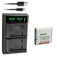thumbnail image 1 of Kastar 1-Pack Battery and LTD2 USB Charger Replacement for DLI202, D-Li217, DLi217 NP-40, NP40, NP40C, NP-40DBA, NP40DBA, NP-40DCA, NP40DCA PAC-0040, PAC0040, SKL-60VG0376121700023, 1 of 6