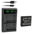 thumbnail image 1 of Kastar 1-Pack Battery and LTD2 USB Charger Replacement for Panasonic Lumix DMC-TS1, Lumix DMC-TS2, Lumix DMC-TS3, Lumix DMC-TS4, Lumix DMC-FS10, Lumix DMC-FS11, Lumix DMC-FS12, Lumix DMC-FS15 Cameras, 1 of 6