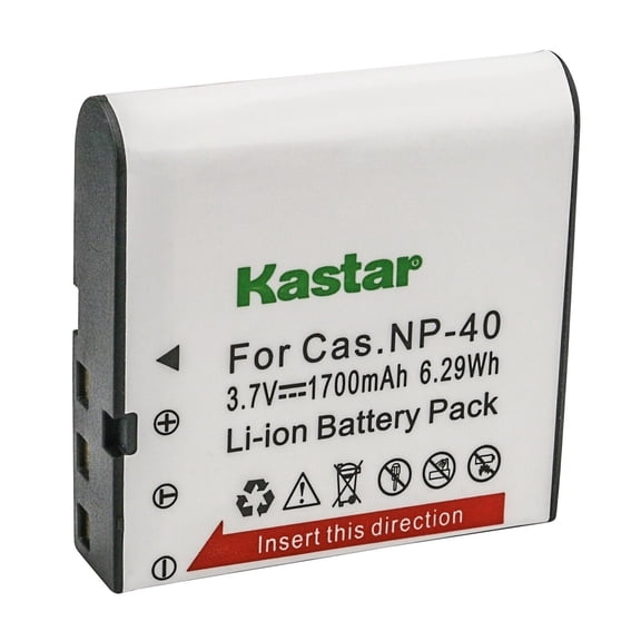 Kastar 1-Pack Battery NP-40 Replacement for Minolta MND50 48 MP / 4K Ultra HD Digital Camera, Minolta MN40WP 48MP Dual Screen Waterproof Camera, Minolta MN53Z 16MP 53X Optical Zoom Wi-Fi Bridge Camera