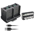 thumbnail image 1 of Kastar 1-Pack Battery and Quadruple Charger Compatible with Sony CCD-RV100 CCD-RV200 CCD-SC5 CCD-SC6 CCD-SC7 CCD-SC8 CCD-SC9 CCD-SC55 CCD-SC65 CCD-TR1 CCD-TR11 CCD-TR1100E CCD-TR12 CCD-TR18 Camera, 1 of 6