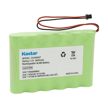 Kastar 1-Pack Battery Replacement for ADT 17000145 17000152 Impassa Wireless Alarm Systems, DSC 6PH-H-4/3A3600-S-D22 DSC Impassa SCW9055 SCW9057 BH7236-SS Self-Contained 2-Way Wireless Security System