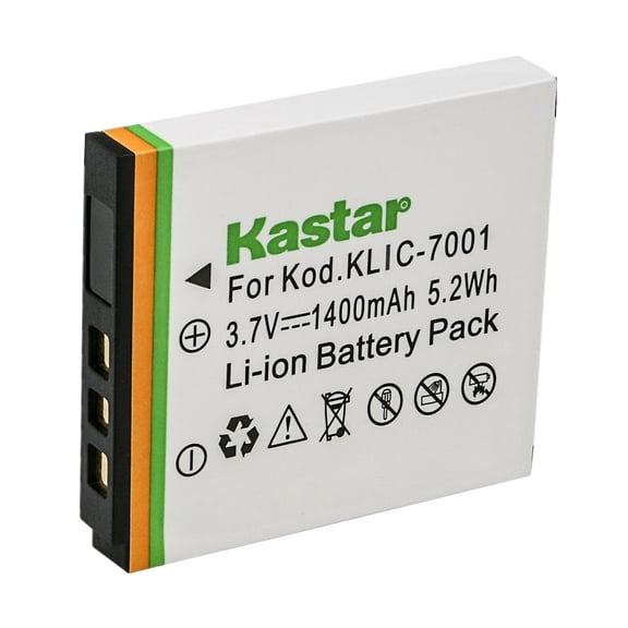 Kastar 1-Pack Battery Replacement for Compactline 200, Compactline DA101, DA-10, DXG DXG-588V, DXG-599V, DXG-5C0V, DXG-5C1V, DXG-5C8V, Agfa Optima 1338, Optima 1338mt, Optima 2338, Optima 2338mt