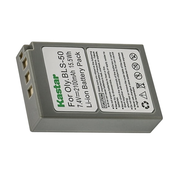 Kastar 1-Pack Battery Replacement for Olympus BLS-50, PS-BLS50, BLS-5, PS-BLS5 Battery, Olympus E-PL2, E-PL3, E-PL5, E-PL6, E-PL7, E-PL8, E-PL10, E-PM1, E-PM2, Stylus 1, Stylus 1s Cameras