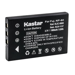 Kastar 1-Pack Battery Replacement for Olympus LI-20B, Olympus AZ-1, AZ-2 Zoom, Ferrari Digital Model 2004, Casio NP-30 NP-30DBA BC-20, CASIO QV-R3 QV-R4, Panasonic CN-SP510VL CN-GP710VD CN-GP510VD