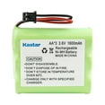 thumbnail image 1 of Kastar 1-Pack Battery Replacement for Uniden EXI7246C EXI8600A EXI8965 EXI8966 EXL8900 EXL8901 EXL8945 EXLA8950 EXLI8962 EXP2240 EXP2241 EXP2243 EXP2800 EXP2900 EXP2901 EXP2903 EXP2905 EXP3240, 1 of 3