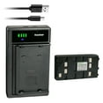 thumbnail image 1 of Kastar 1-Pack Battery and Smart USB Charger Compatible with Panasonic PV-L659 PV-L757 PV-L857 PV-S332 PV-S372 PV-S43 PV-S53 PV-S62 PV-S63 PV-S630 PV-S64 PV-S72 PV-S770A VZ-LDS15 XM-D1BK, 1 of 4
