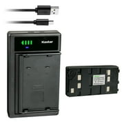 Kastar 1-Pack Battery and Smart USB Charger Compatible with Samsung NC120N SCA-12, SC-L100 SC-L150 SC-L300 SC-L330 SC-L350, BNH-159-2.11, CAM-UN20NM, NC-120N