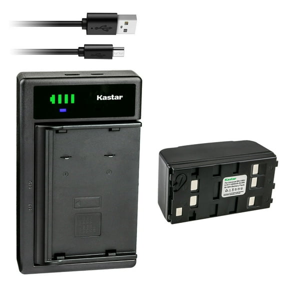 Kastar 1-Pack Battery and Smart USB Charger Replacement for Raytheon Palm 500 PalmIR 500D (PalmIR 500), Raytheon Palm IR 500, Raytheon Palm IR 225, PalmIR 250, Raytheon Thermal-Eye 250D Camcorder