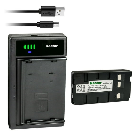 Kastar 1-Pack Battery and Smart USB Charger Replacement for Thomson CVM17 VM550 VM641 BP44 VM991L BP42 VM741, Radio Shack 23-388, Quasar VM-565 Quasar VM-L152 VM-L153