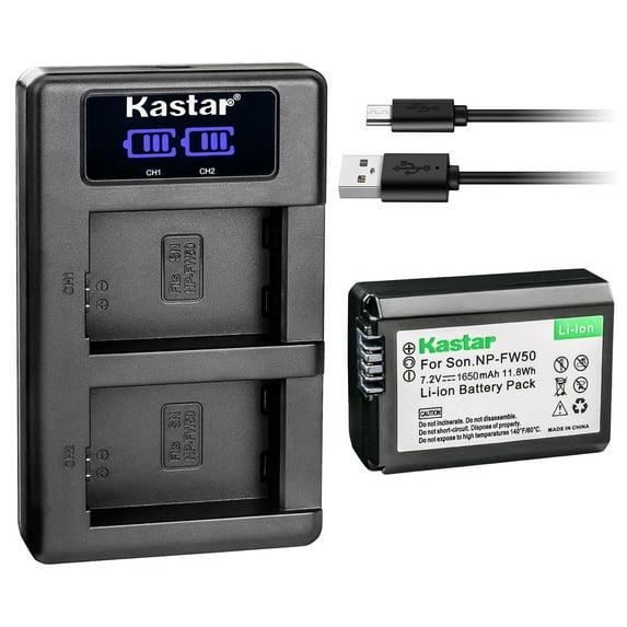 Kastar 1-Pack Battery and LKD2 USB Charger Compatible with Pixii A1571 Camera, Pixii A2572 Camera, Hasselblad Lunar Mirrorless Digital Camera