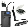 thumbnail image 1 of Kastar 1-Pack CGA-S005 Battery and LCD AC Charger Compatible with Panasonic Lumix DMC- LX1, Lumix DMC- LX2, Lumix DMC- LX3, Lumix DMC- FS1, Lumix DMC- FS2, Lumix DMC- FX01, Lumix DMC- FX07 Cameras, 1 of 6