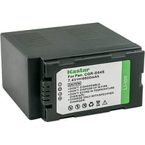 Kastar 1-Pack CGR-D54 Battery Replacement for Panasonic NV-MX350EN, AG-DVC32, AG-DVC33, NV-MX500 NV-MX500EG NV-MX500EN, NV-MX1000, NV-MX2500, NV-MX5000, AJ-PCS060G, AJ-PX270 AJ-PX270PJ Camera