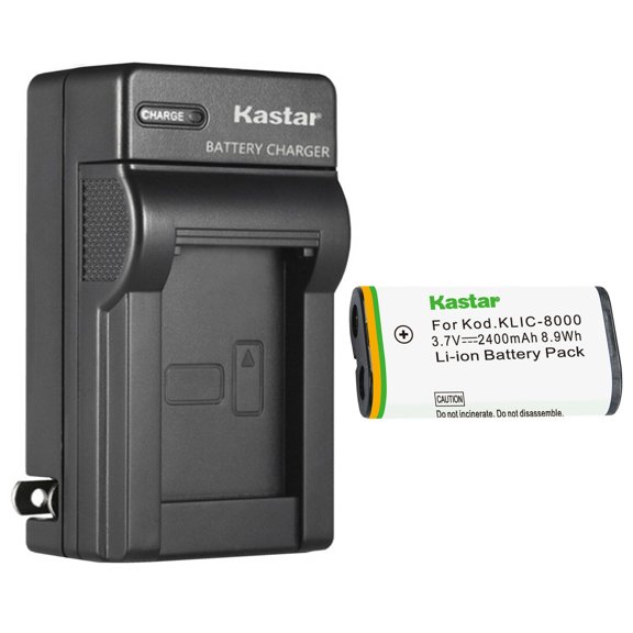 Kastar 1-Pack DB-50 Battery and AC Wall Charger Replacement for Ricoh DB-50 DB50 Battery, Ricoh BJ-5 BJ5 Charger, Ricoh Caplio R1, Caplio R1S, Caplio R1V, Caplio R2, Caplio RZ1 Camera