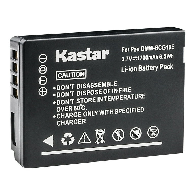 Kastar 1-Pack DMW-BCG10 Battery Replacement for Panasonic Kastar 1-Pack DMW-BCG10 Battery Replacement for Panasonic