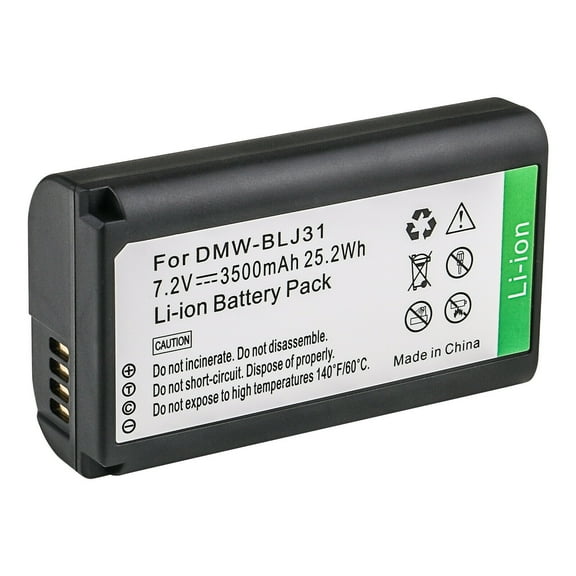 Kastar 1-Pack DMW-BLJ31 Battery Replacement for Panasonic DMW-BLJ31, DMW-BLJ31e Battery, Panasonic LUMIX S1, LUMIX S1R, LUMIX S1H, DMW-BGS1R, LUMIX S Series Full-Frame Mirrorless Cameras