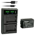 thumbnail interactive-video image 1 of Kastar Battery LCD Wall Charger For Panasonic DMW-BMB9 - Fits Lumix DMC-FZ70 And More - 1500mAh 1 of 2