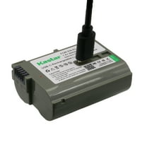 Kastar 1-Pack EN-EL15H Battery Replacement for Nikon EN-EL15 EN-EL15c Battery, Compatible with Nikon D500 D600 D610 D750 D780 D800 D810 D850 D7000 D7100 D7500 Z5 Z6 Z6 II Z7 Z7 II Z8 Zf 1 V1 Cameras