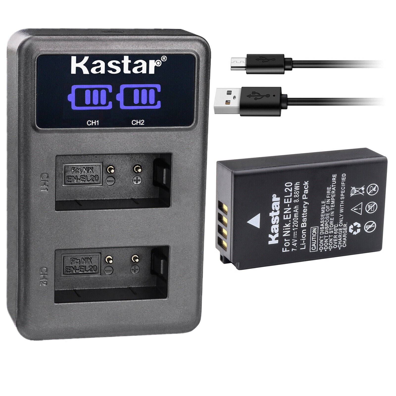 Kastar-1-Pack-EN-EL20-Battery-