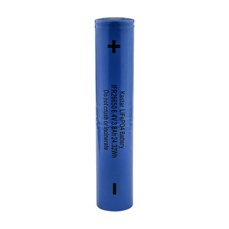 Kastar 1-Pack LiFePO4 Battery 6.4V 3800mA Replacement for Maglite ML150LR ML150LR-1019 Flashlight, Maglite ML150LR(X) ML150LR-A2155 Battery Stick, MagLite ACC/PK Lithium Iron Phosphate Battery