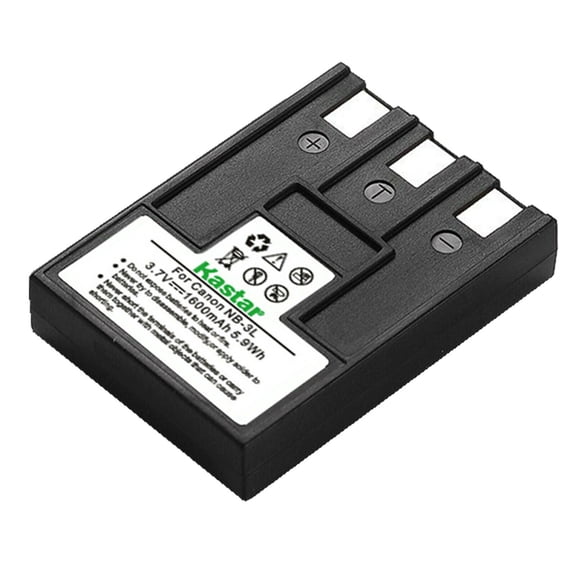 Kastar 1-Pack NB-3L / NB-3LH Battery Replacement for Canon NB-3L NB-3LH Battery, Canon CB-2LU CB-2LUE Charger, Canon Digital IXUS IIs, Digital IXUS i7, IXY Digital 30, IXY Digital 30a Camera
