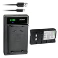thumbnail image 1 of Kastar 1-Pack NP-55H Battery and LTD2 USB Charger Compatible with Sony NP-33 NP-55 NP-55H NP-66 NP-68 NP-77 NP-77H NP-78 NP-90 NP-98 NP-98H NP-99 Battery, Sony CCD Series CCD-EB55 CCD-G100ST CCD-20061, 1 of 6